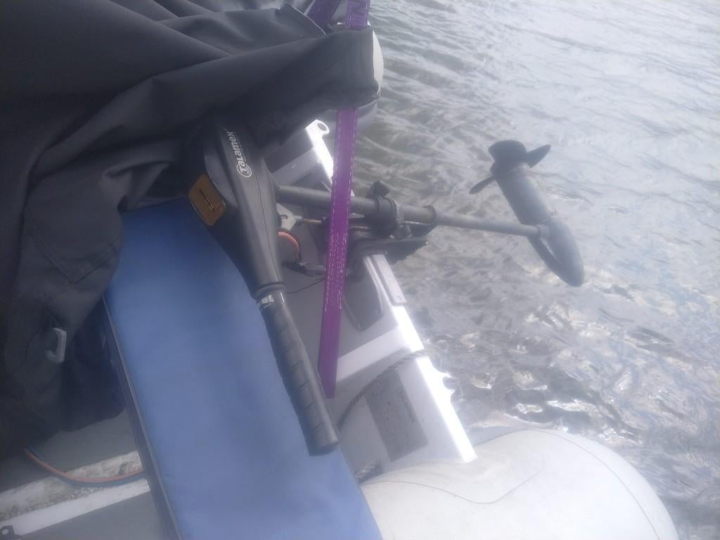 buiten boord motor elektrisch + lader, Watersport en Boten, Ophalen, Gebruikt, Minder dan 5 pk, Elektrisch