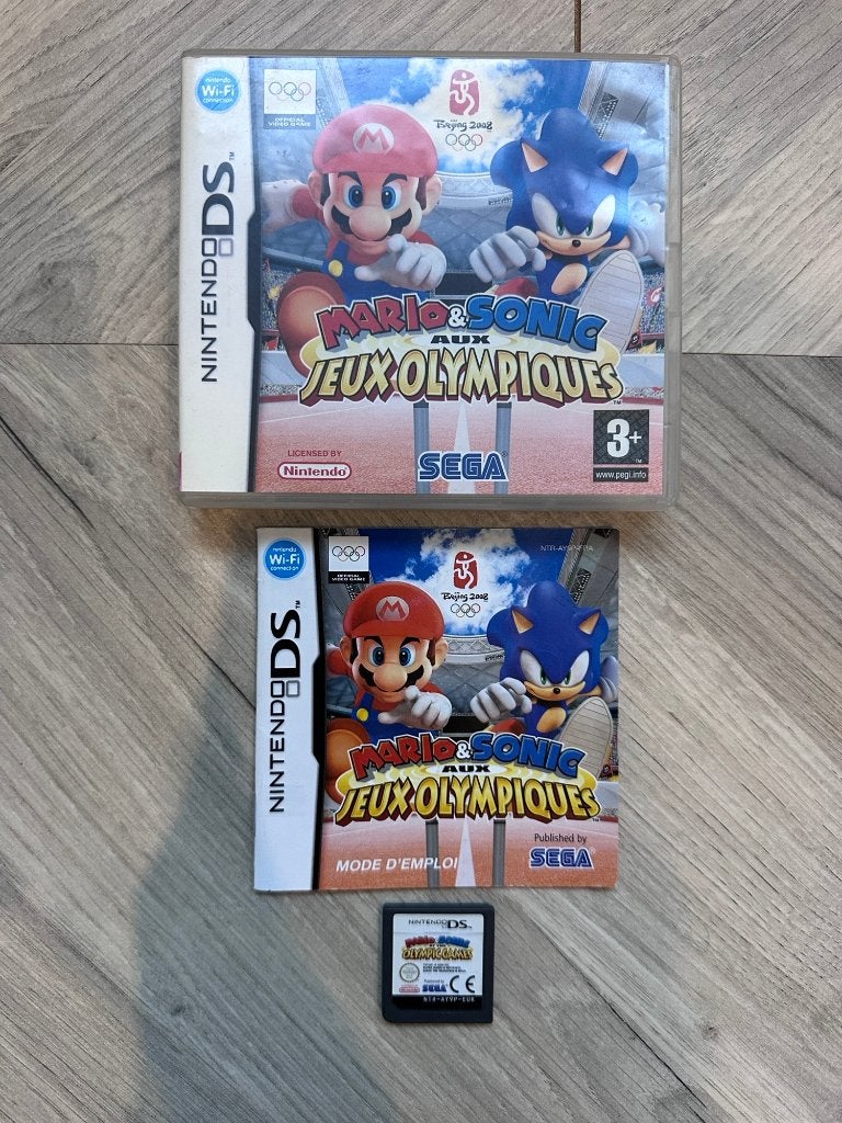 Jeu DS Mario et Sonic aux jeux olympiques d'hiver, Consoles de jeu & Jeux vidéo, Enlèvement ou Envoi, Comme neuf