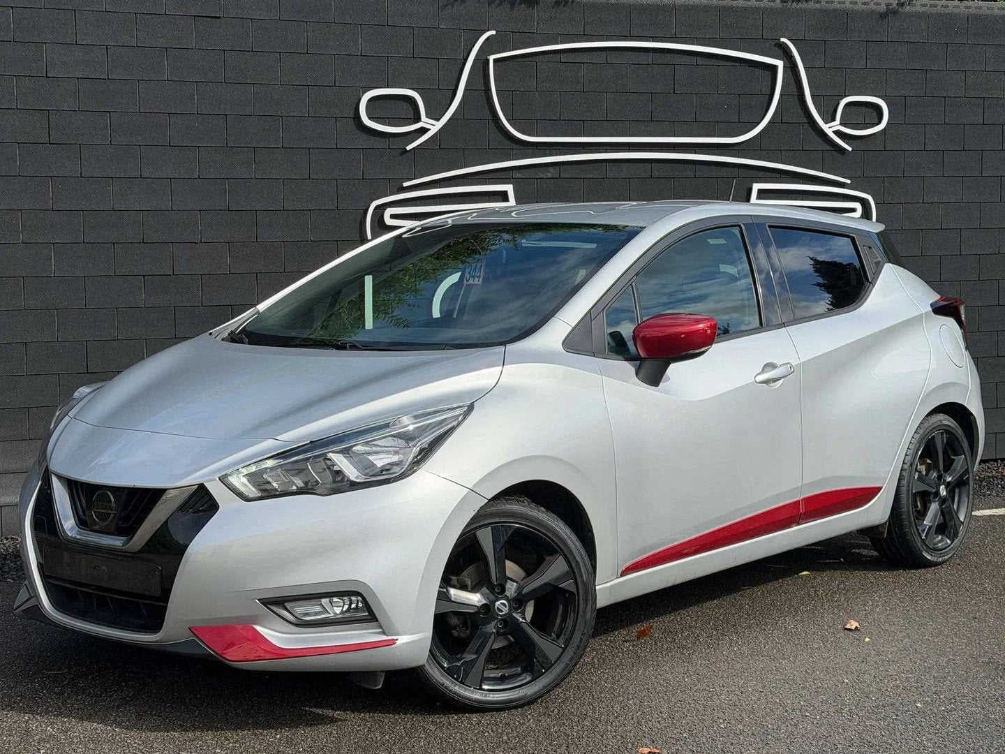 Nissan Micra 0.9 IG-T+AIRCO+NAVI+CAMERA+JANTES+EURO 6B, Argent ou Gris, Achat, 90 ch, Euro 6