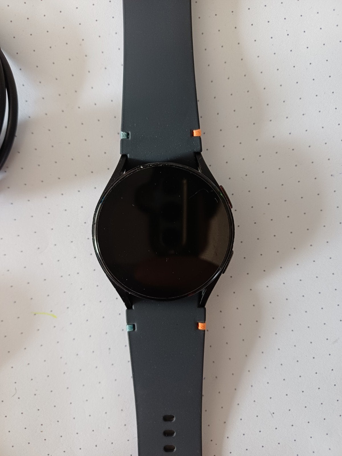 samsung galaxy watch FE, Ophalen, Zwart, Zo goed als nieuw, Waterdicht