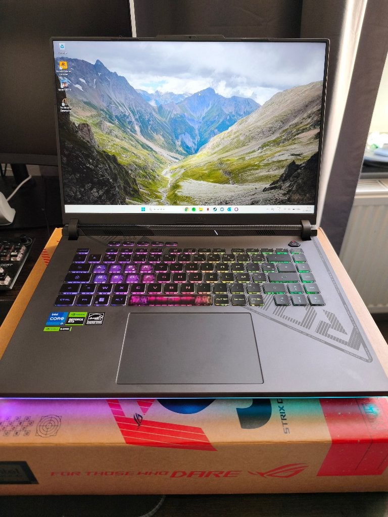 pc portable gaming Asus ROG STRIX scar 16 rtx 4070, Met videokaart, 32 GB, Zo goed als nieuw, Gaming