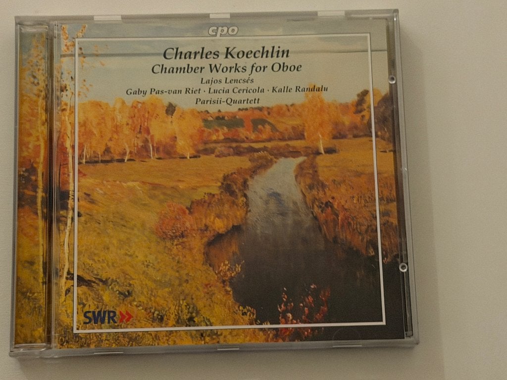 Charles Koechlin, Lajos Lencsés – Chamber Works for Oboe, Enlèvement ou Envoi, Utilisé