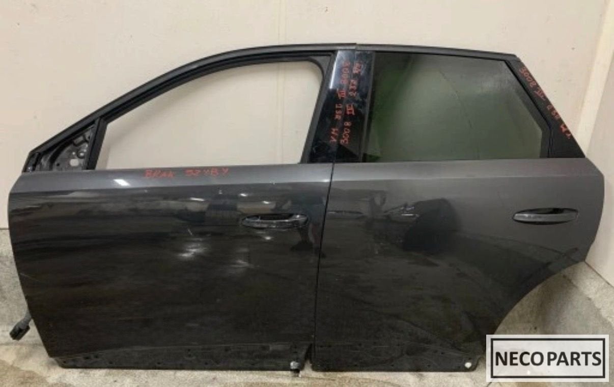 PEUGEOT 3008 III PORTIER DEUR VOOR ACHTER LINKS ORIGINEEL, Gebruikt, -, Ophalen of Verzenden, Achter