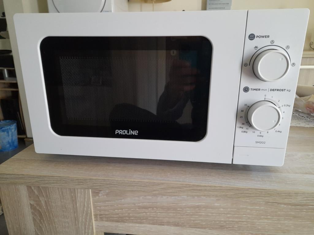 Te koop microwave oven Proline, Elektronische apparatuur, Microgolfovens, Ophalen, Microgolfoven, Zo goed als nieuw, Hete lucht