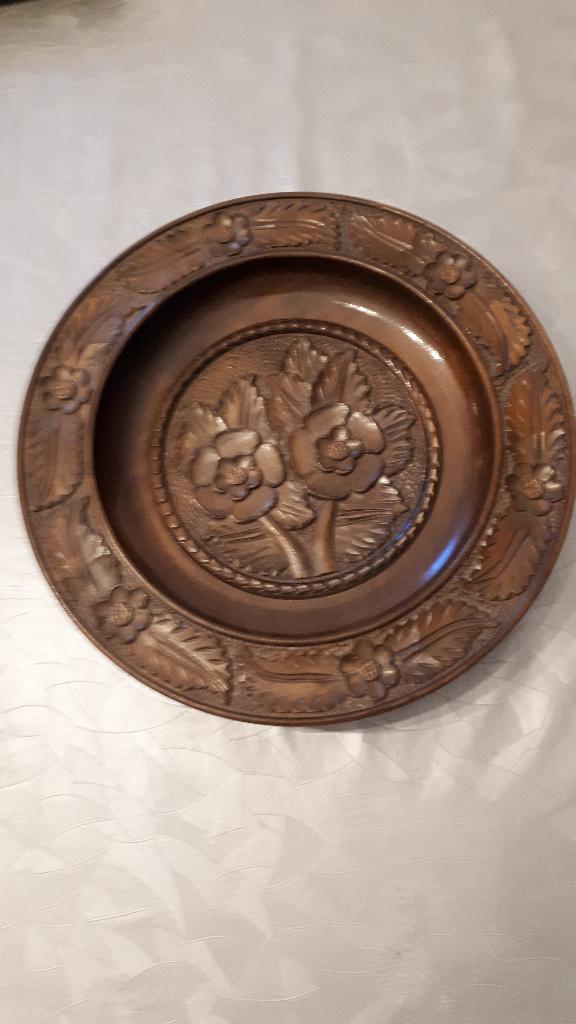 Assiette décorative en bois, Enlèvement ou Envoi