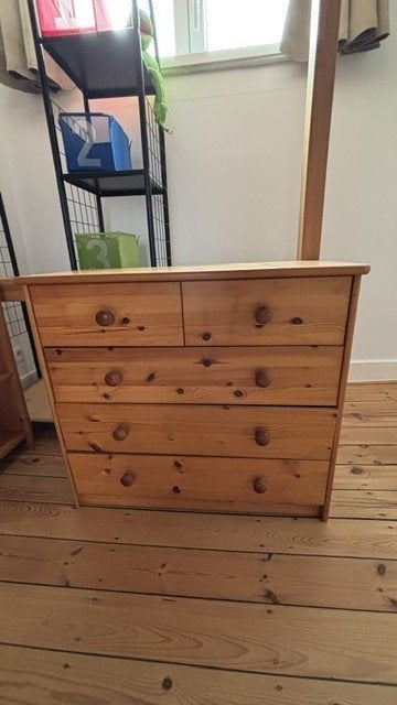 meubles en pin pour chambre à coucher, Maison & Meubles, 90 cm, 210 cm, Une personne, Brun