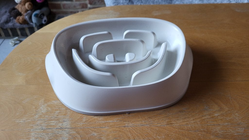 slowfeeder eetbak hond Large 25-16 cm lang en 20 cm breed, Enlèvement ou Envoi, Comme neuf