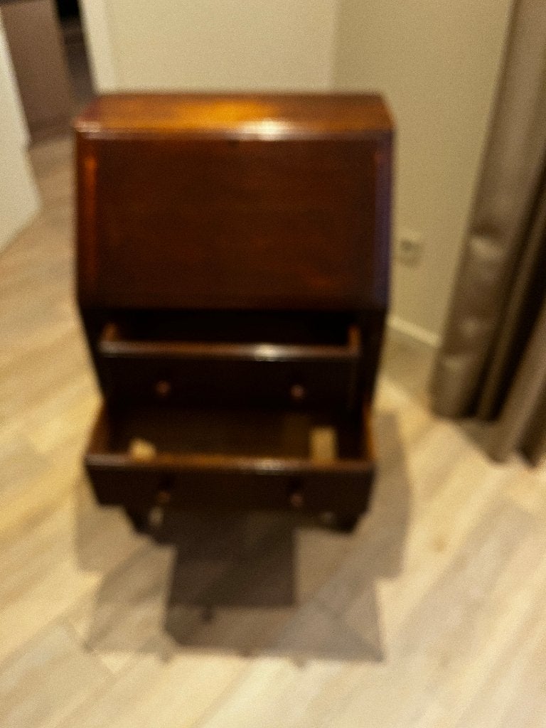 Antieke secretaire, Ophalen