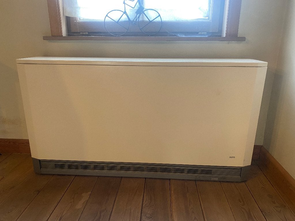 Elektrische accumulatieverwarming, Ophalen, Gebruikt, 800 watt of meer, Overige typen