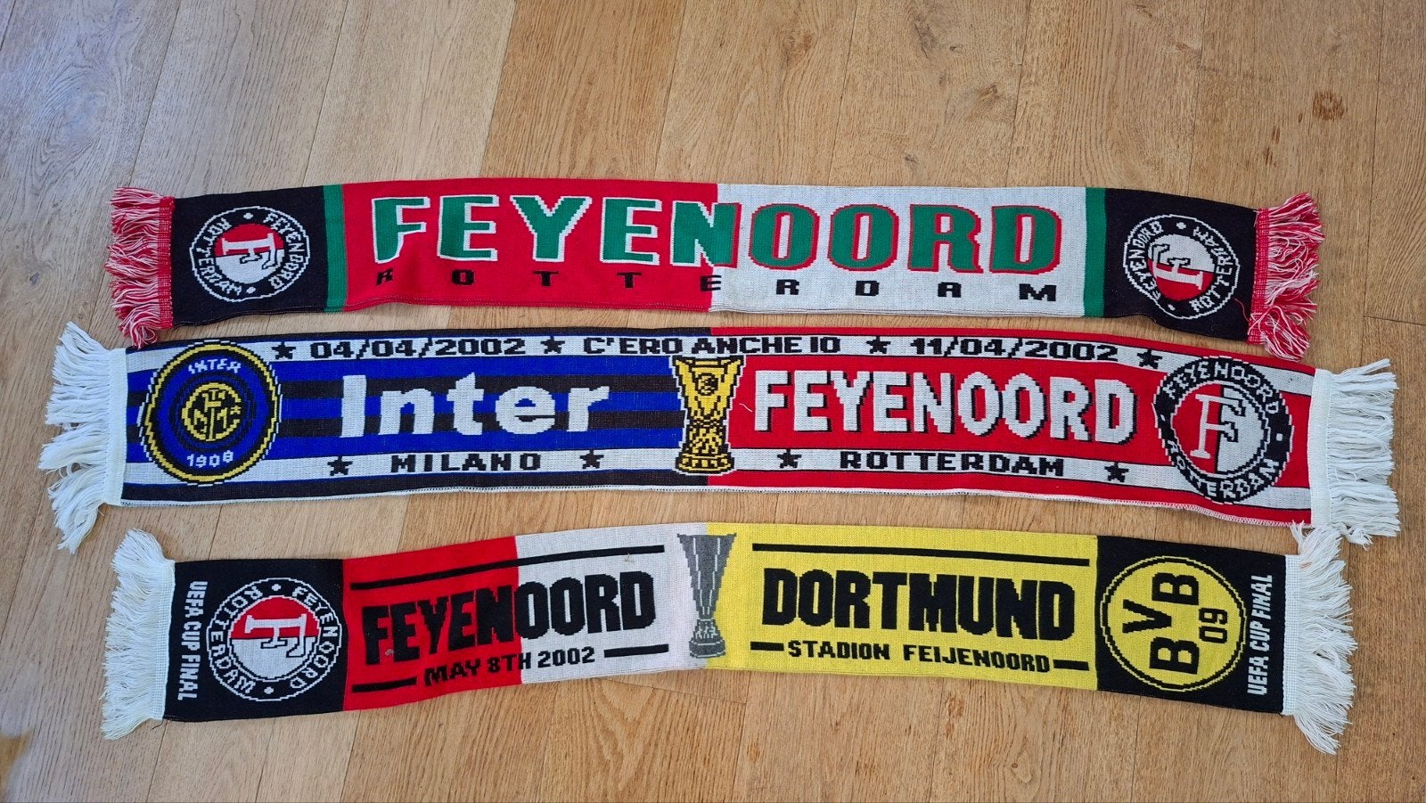 Feyenoord sjaals, Verzamelen, Ophalen of Verzenden, Gebruikt, Vaantje of Sjaal