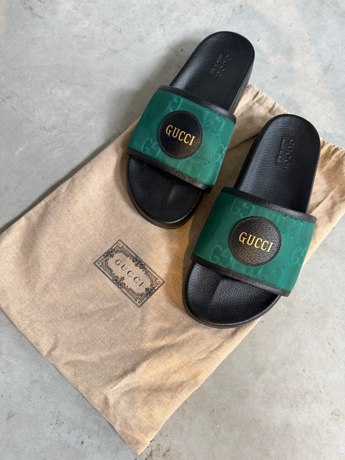Claquettes Gucci original 9, Enlèvement ou Envoi, Comme neuf