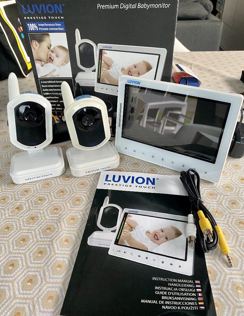 Luvion Prestige Touch Babycamera met 2 camera’s, Enfants & Bébés, Enlèvement ou Envoi, Utilisé, Caméra
