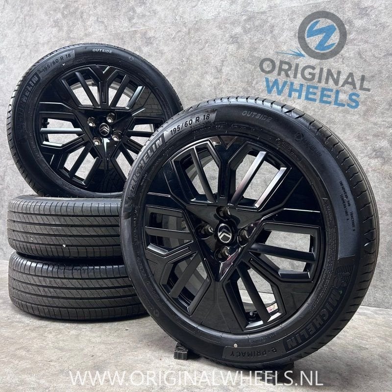 18 inch originele velgen + zomerbanden Citroen C4 C4 X, Autos : Pièces & Accessoires, Pneus et Jantes, Pneus été, -, 18 pouces