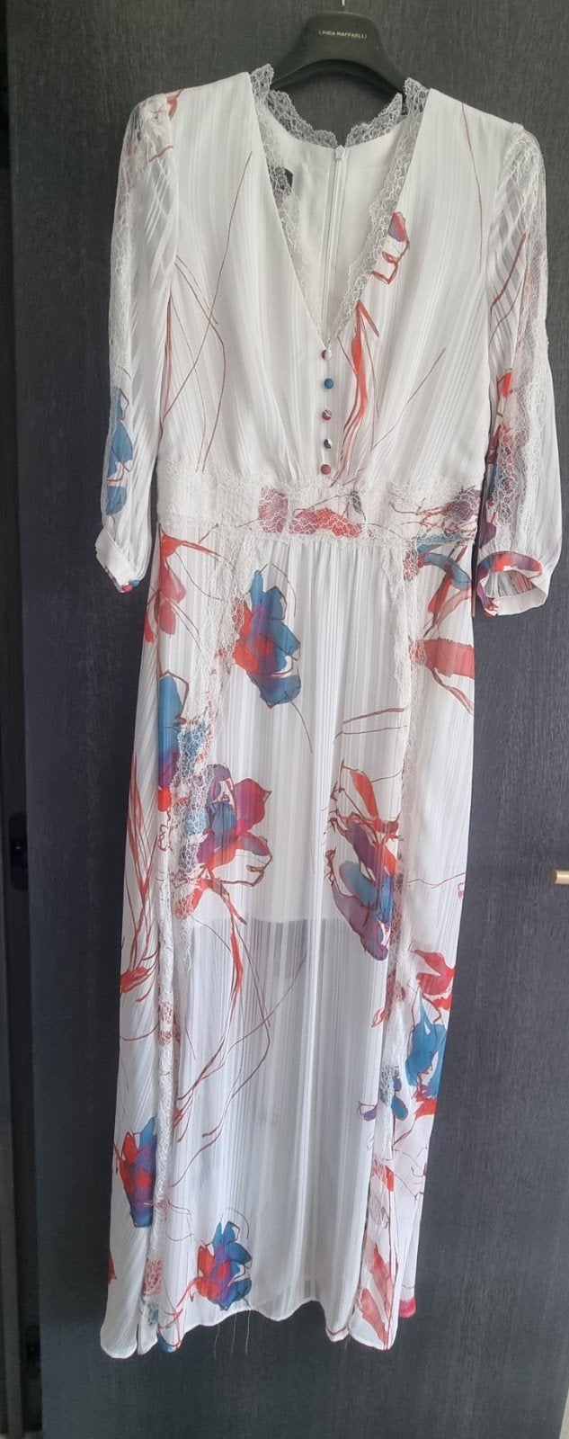 prachtig kleed Linea Raffaelli - nieuw. nooit gedragen, Trouwjurk, Linea raffaelli, Meerkleurig, Nieuw