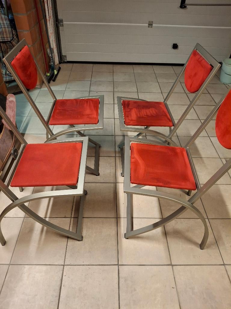 Keuken- of eetkamerstoelen, Huis en Inrichting, Ophalen, Gebruikt, 4 tot 6 stoelen