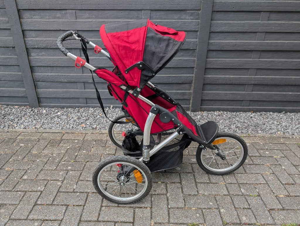 Wandelwagen, Ophalen, Zo goed als nieuw, Combiwagen, Luchtbanden