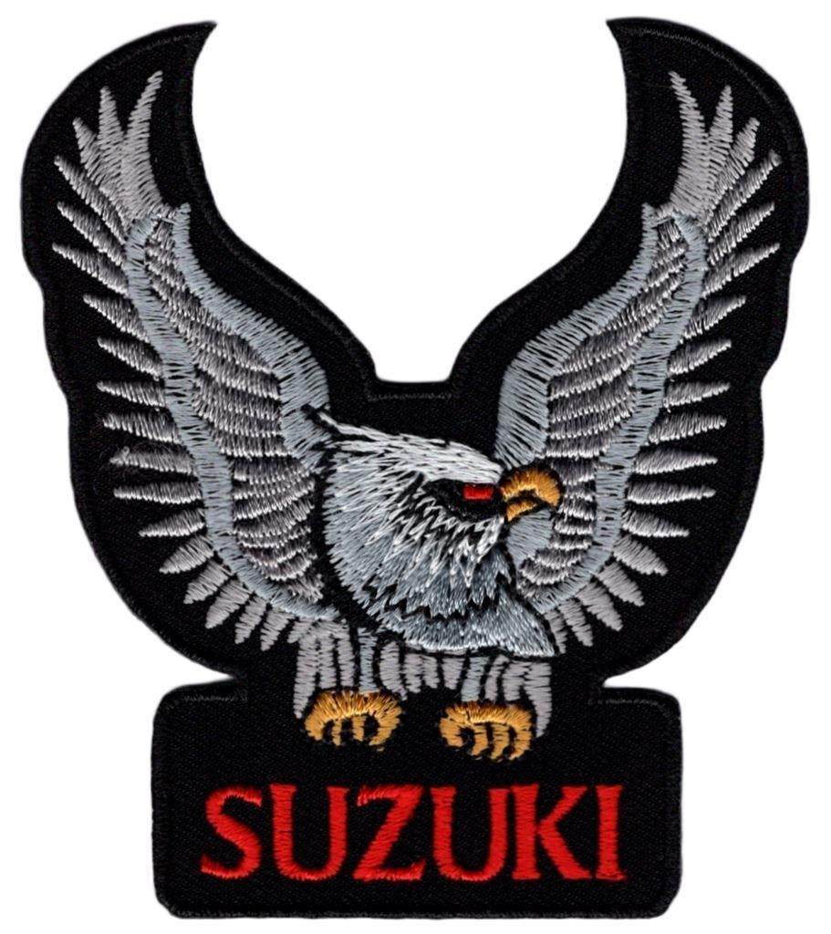 Suzuki Eagle stoffen opstrijk patch embleem #2, Motoren, Accessoires | Overige, Nieuw, Verzenden