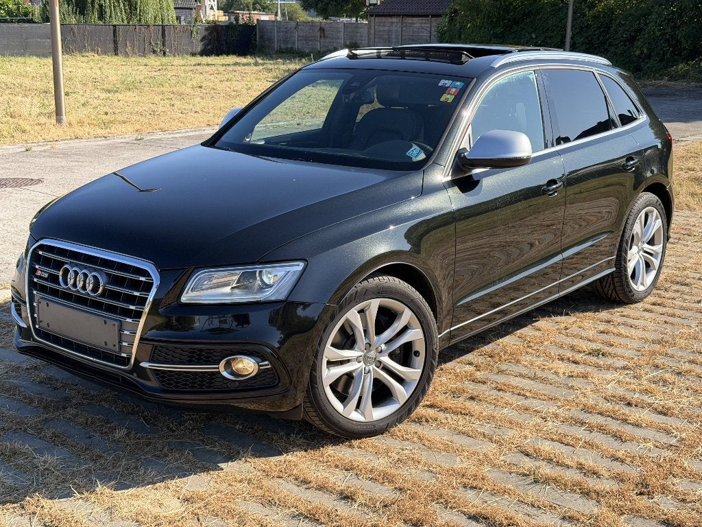 Audi SQ5 3.0TDI 313PK Quattro Automaat Panodak B&O 1eigenaar, Autos, Cuir, Euro 5, Entreprise, Entretenue par le concessionnaire