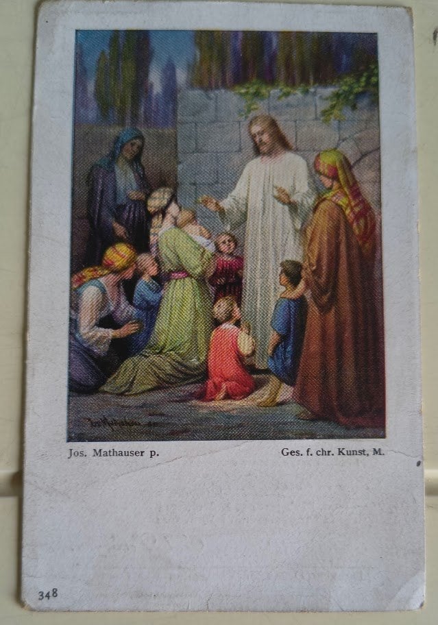 Priesterwijdingsprentje Jul Verheyen – Mechelen/Wilrijk 1914, Ophalen of Verzenden, Gebruikt, Kaart of Prent, Christendom | Katholiek