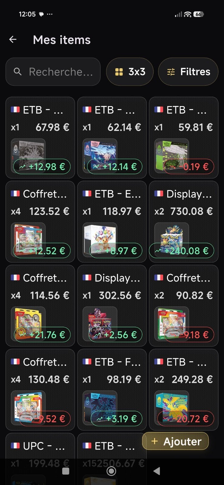etb, upc , coffret pokémon, Enlèvement