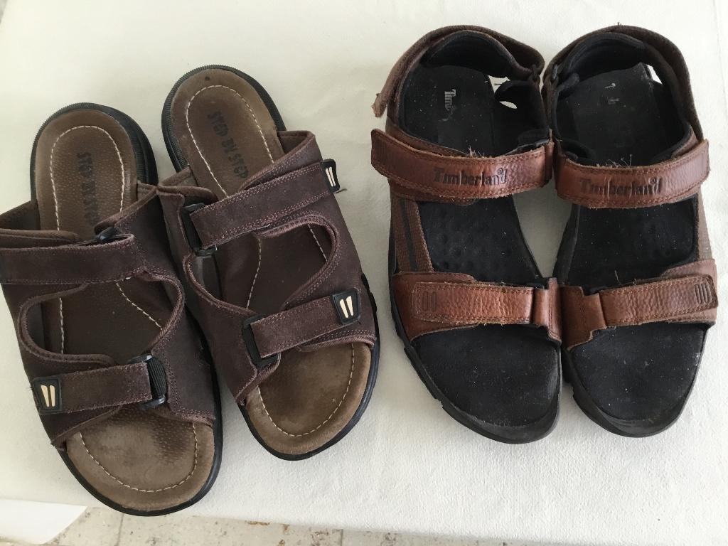 Heren sandalen maat 44, Kleding | Heren, Schoenen, Timberland, Zo goed als nieuw, Ophalen, Sandalen