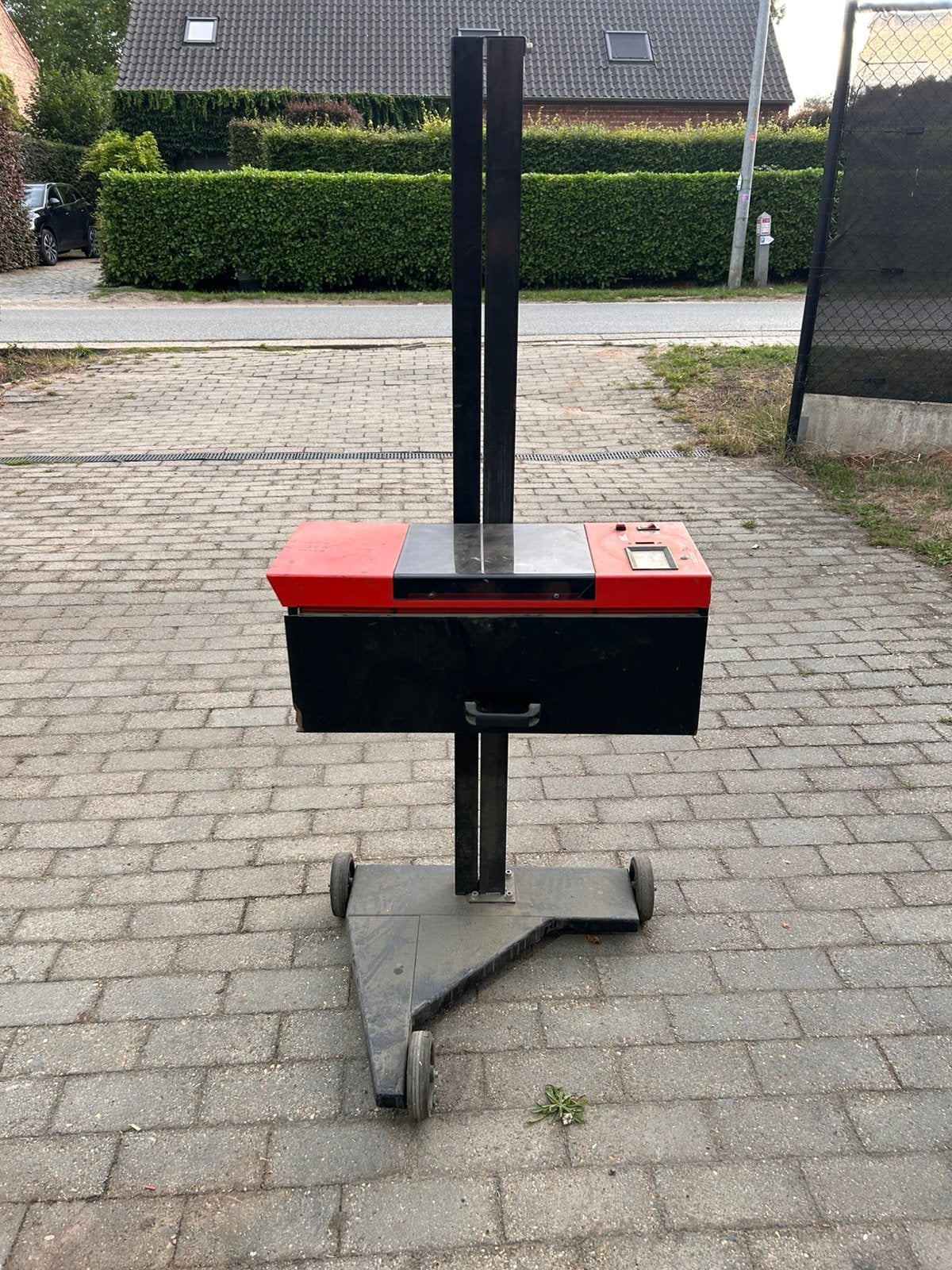 Koplamp afstel apparaat, Ophalen, Gebruikt