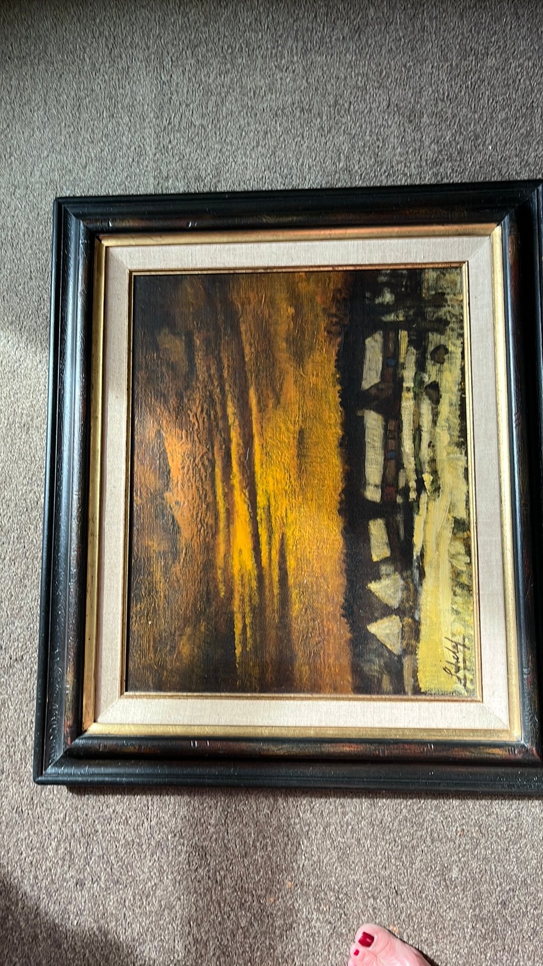 Schilderij Schelck, Antiek en Kunst, Ophalen of Verzenden