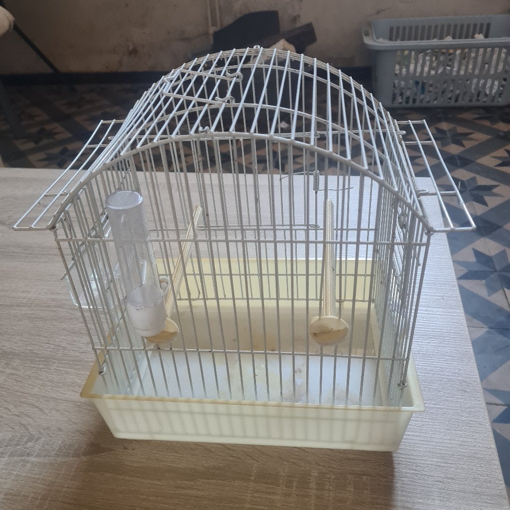 Vogelkooi, Ophalen of Verzenden, Zo goed als nieuw, Metaal, Vogelkooi