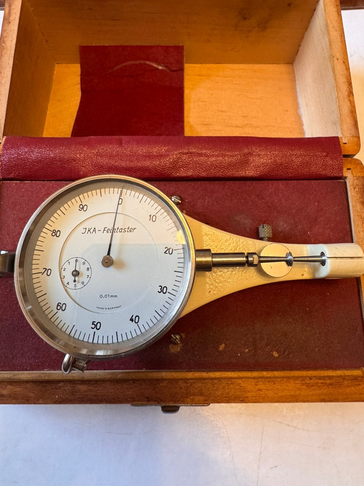 JKA-Feintaster horlogemicrometer, Ophalen of Verzenden, Gebruikt