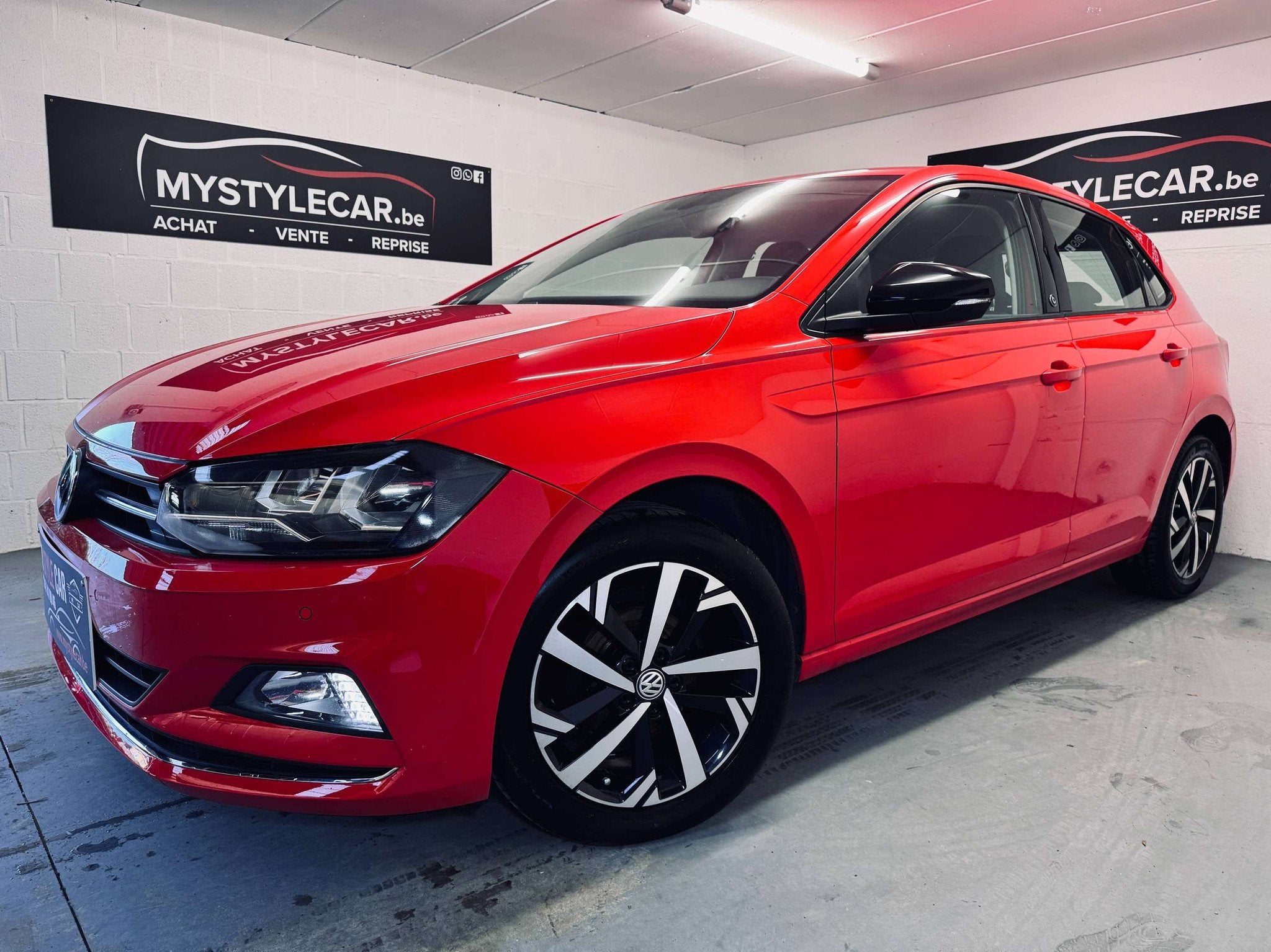 Volkswagen Polo Polo 1.0i BeatsAudio, Clim, Carplay, Garanti, Autos, Rouge, Achat, Euro 6, Entreprise