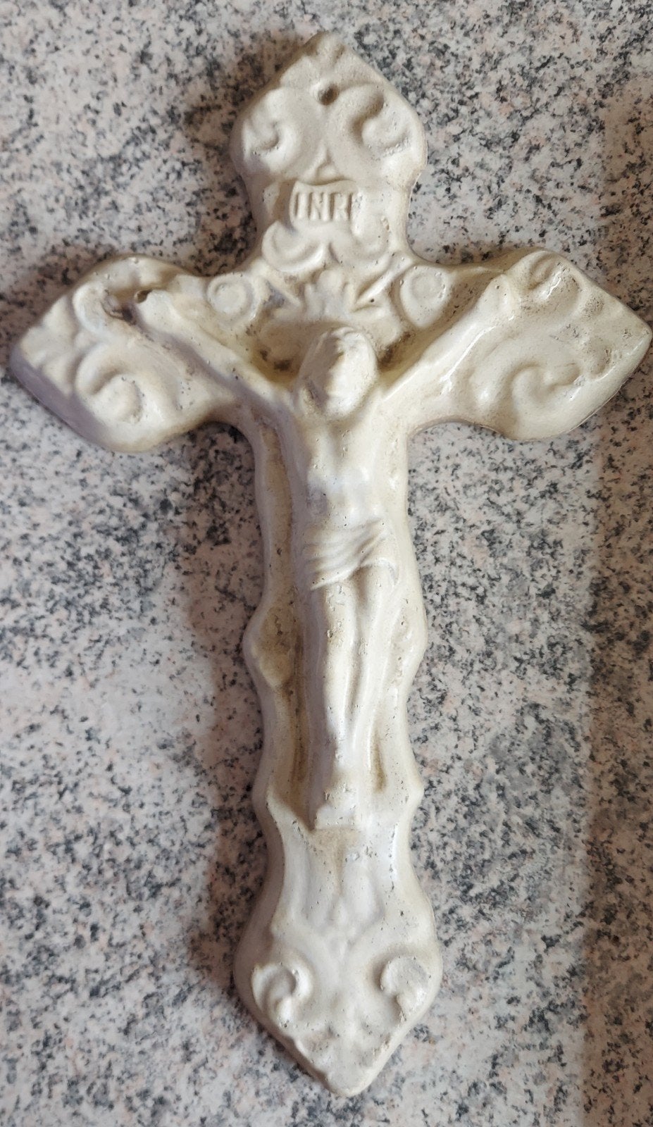 Crucifix 28cm sur 16cm, Antiquités & Art, Enlèvement ou Envoi