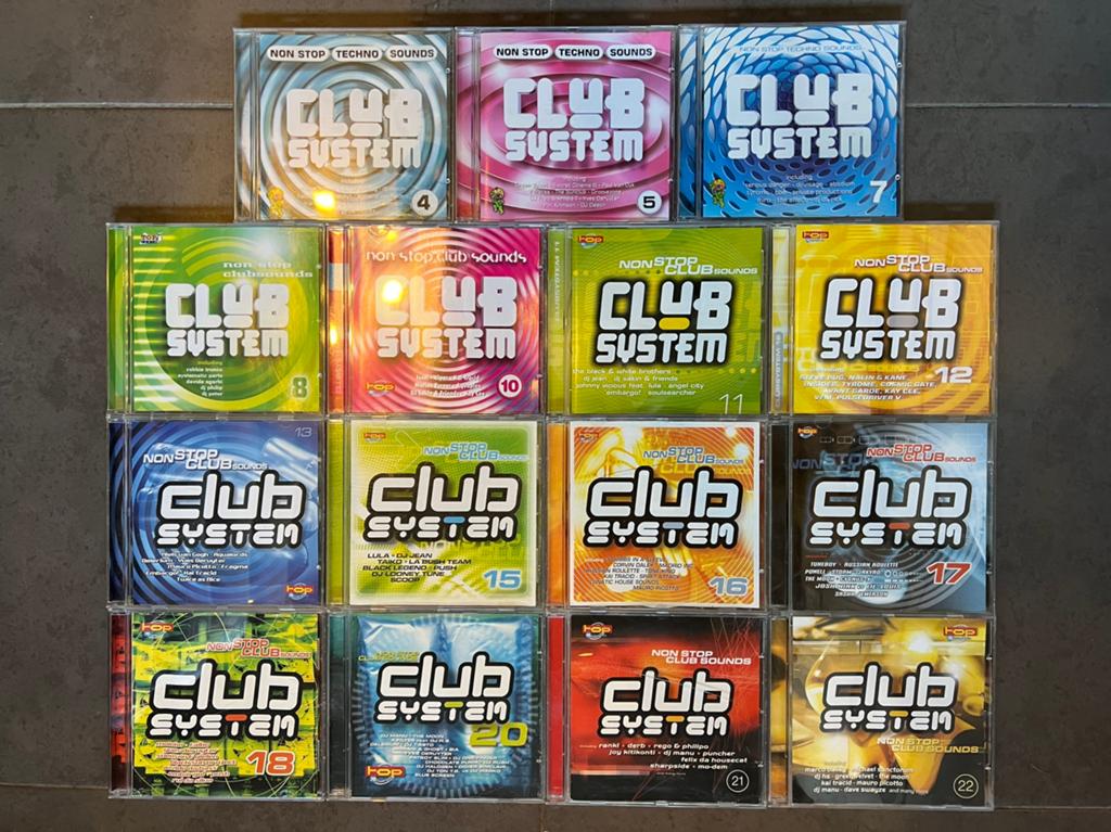 Système de clubs Lot Dance House Techno Trance, Enlèvement ou Envoi, Utilisé