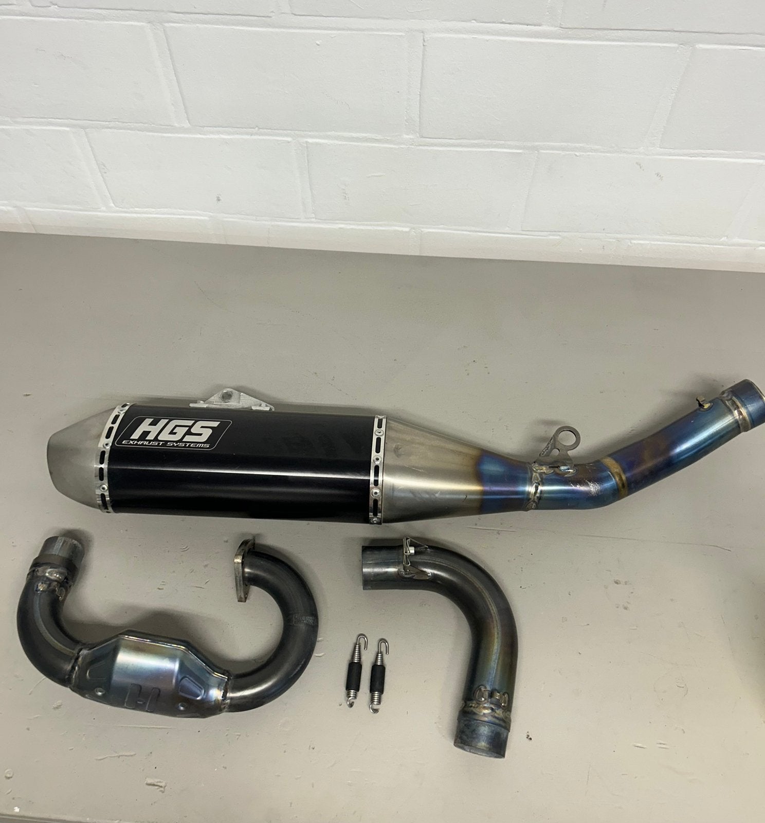 HGS uitlaat yamaha yz450F, Motoren, Ophalen of Verzenden