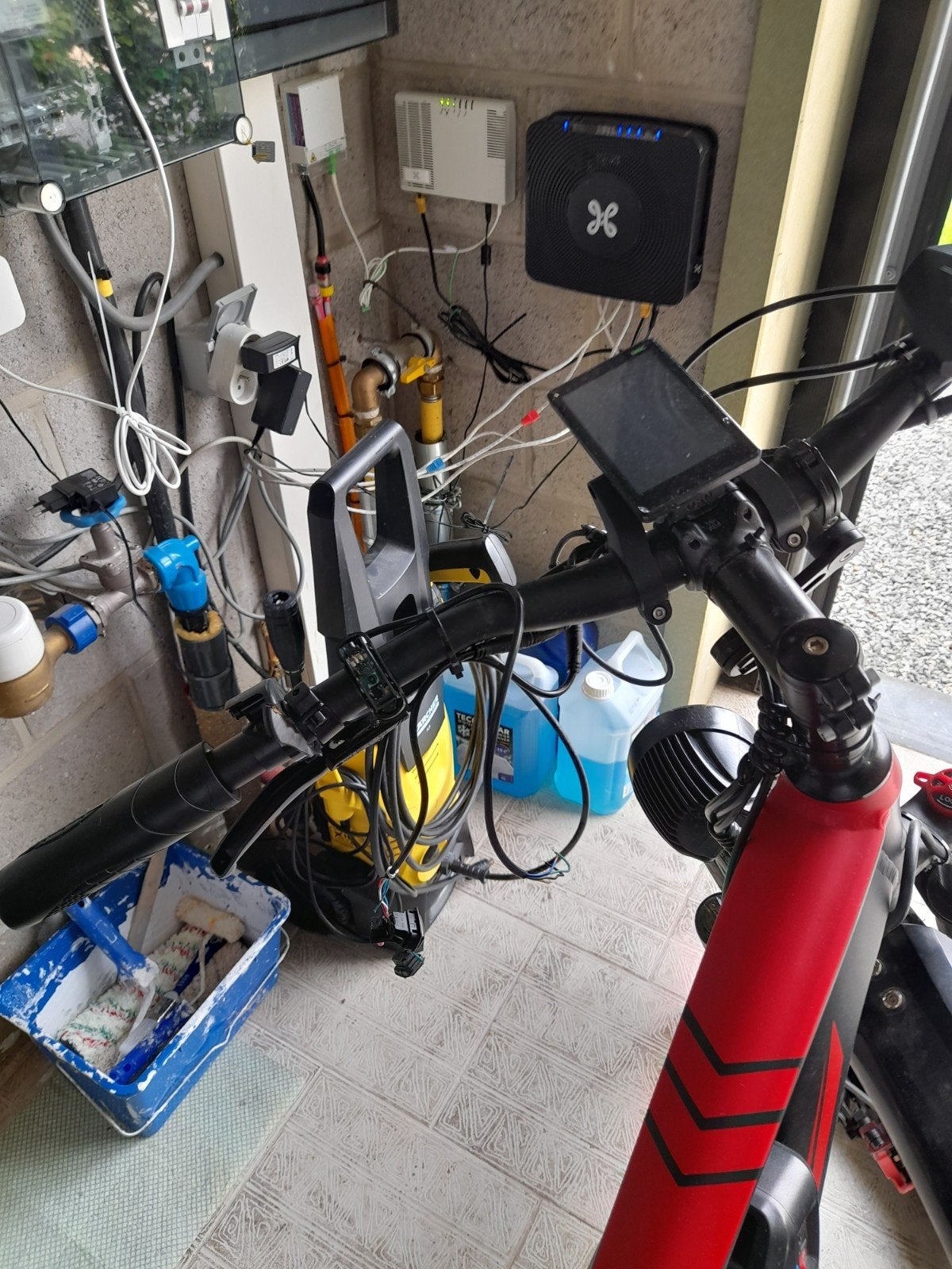 Velo de type fatbike électrique de marque Duotts s26, Enlèvement