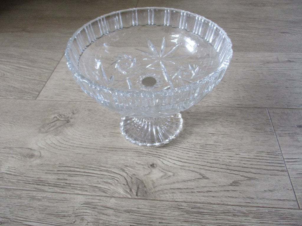 bol à fruits en cristal, immaculé, antique, fin, Antiquités & Art, Enlèvement ou Envoi