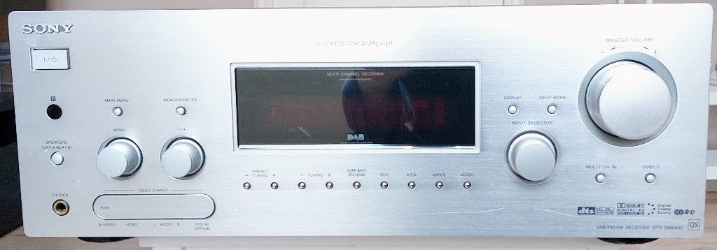Ampli-tuner Sony STR-DB895D stereo receiver, Audio, Tv en Foto, Versterkers en Ontvangers, Ophalen of Verzenden, Zo goed als nieuw