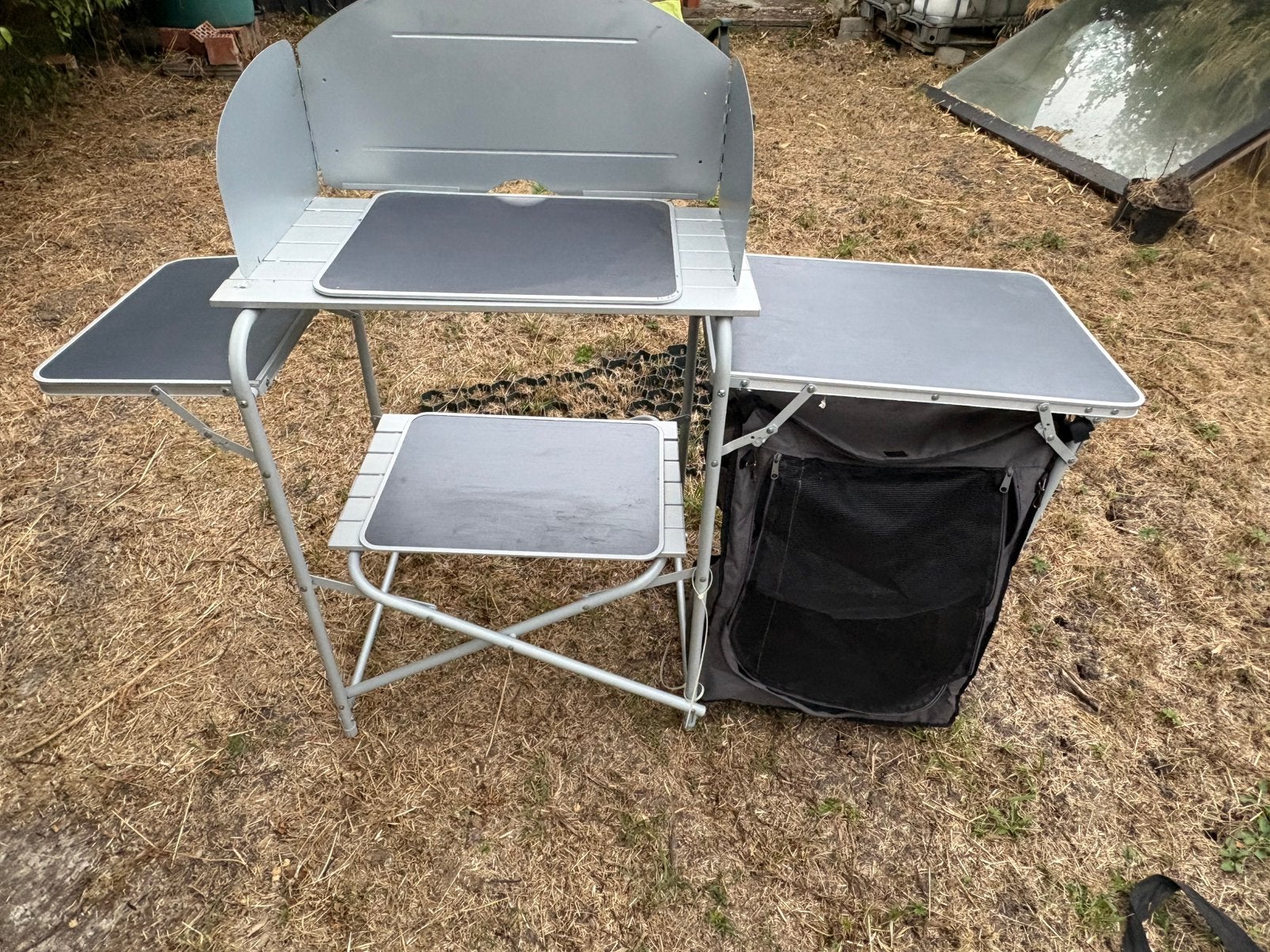 Campingtafel, Caravans en Kamperen, Kampeermeubelen, Ophalen, Gebruikt, Campingtafel