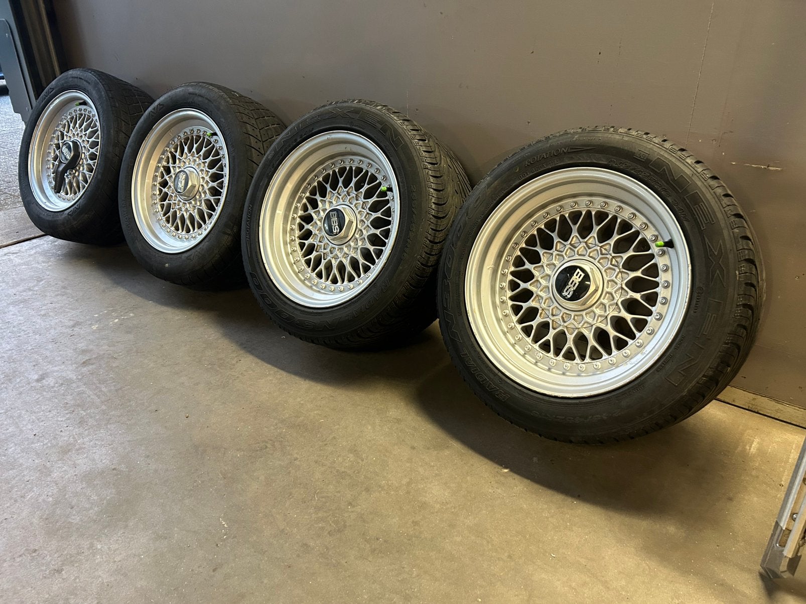 16 inch 3 delig BBS RS Mercedes W126 SL R107 W123 velgen, Ophalen, Overige, Gebruikt, 16 inch