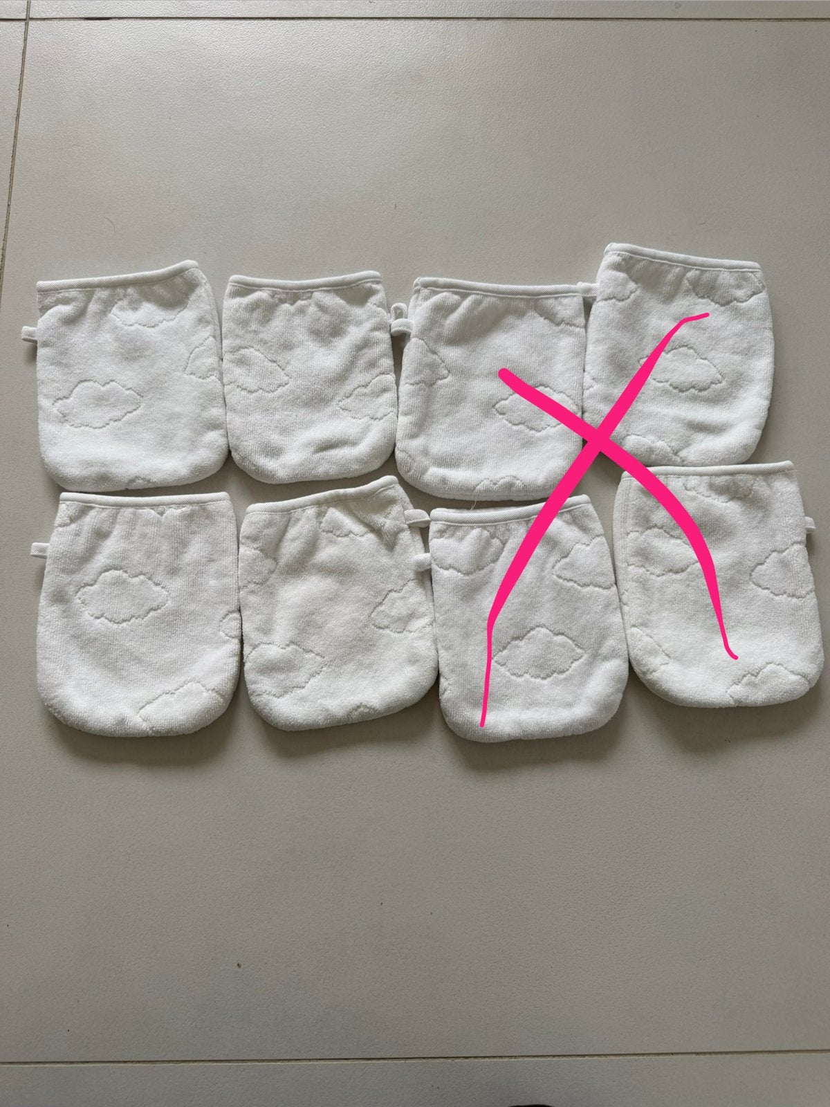 Gants de toilette Jacadi, Kinderen en Baby's, Babykleding | Overige, Ophalen of Verzenden, Zo goed als nieuw
