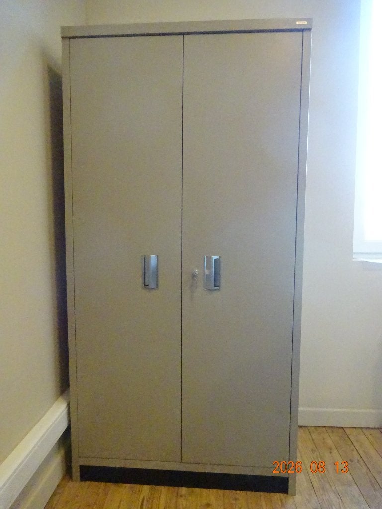 ARMOIRE DE BUREAU ACIOR, 92 cm, Métal, Enlèvement, Utilisé