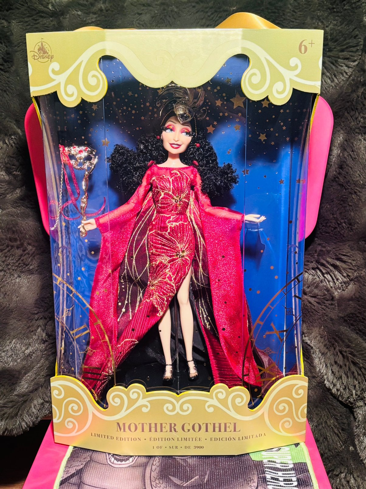 Poupée collection Disney Mother Gothel Midnight Masquerade, Collections, Disney, Neuf, Enlèvement ou Envoi