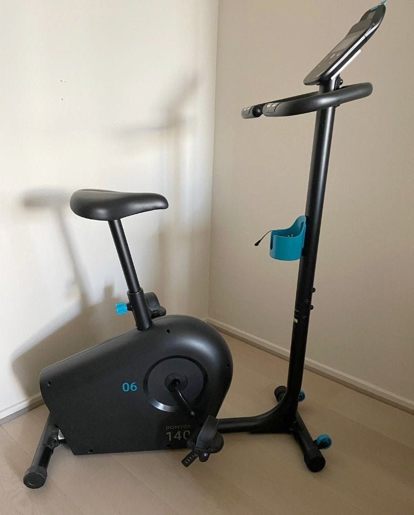 Home trainer Domyos EB140, Ophalen, Hometrainer
