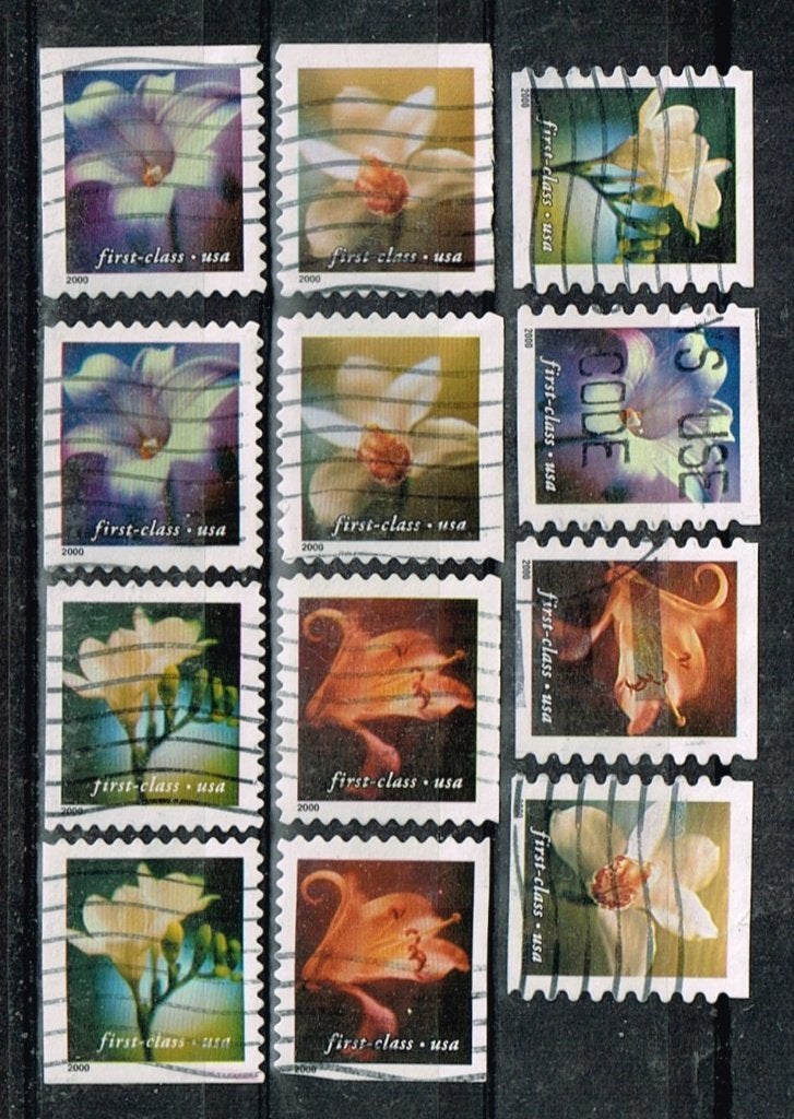 Postzegels uit de USA - K 5816 - bloemen, Verzenden, Gestempeld, Noord-Amerika