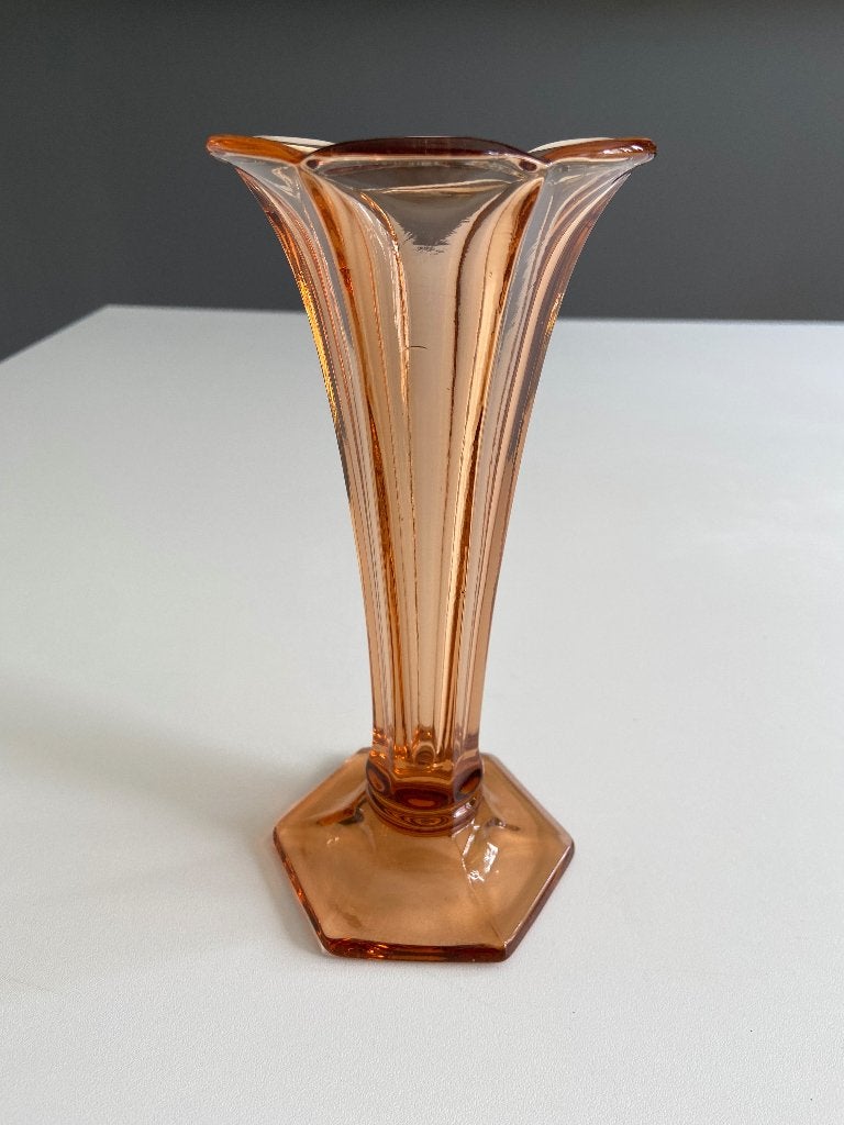 Vase américain Val Saint Lambert, Antiquités & Art, Enlèvement ou Envoi