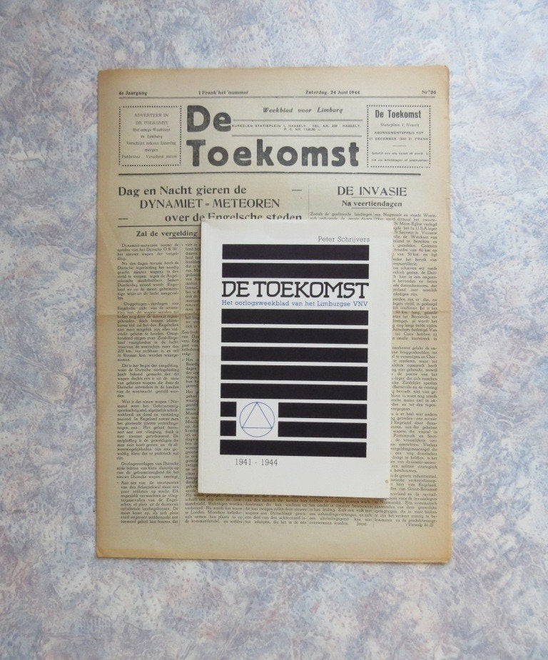 Toekomst Weekblad Vlaanderen Limburg Bezetting Bilzenaar ZB, Verzamelen, Ophalen of Verzenden