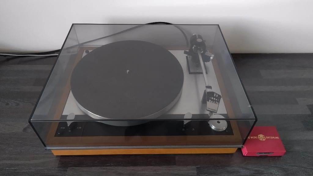 Vintage Thorens TD 160 platenspeler, Audio, Tv en Foto, Platenspelers, Ophalen, Gebruikt, Platenspeler, Thorens