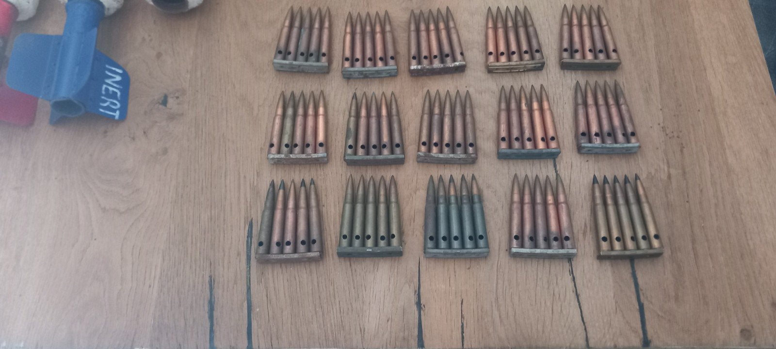 Grand lot de clips K98k vides et percés WW2, originaux, Collections, Objets militaires | Seconde Guerre mondiale, Enlèvement ou Envoi