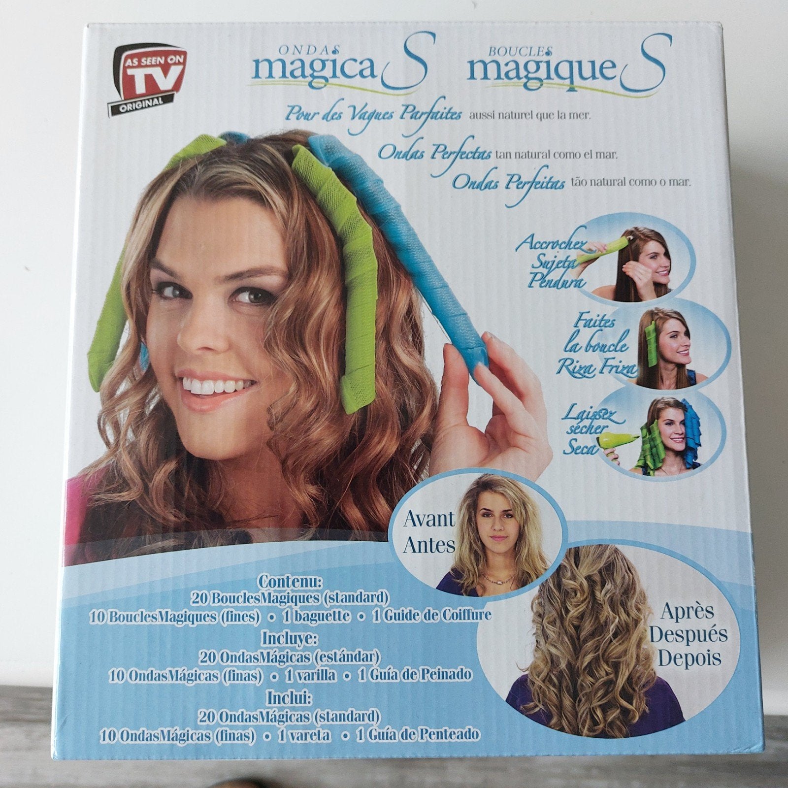 Bouckes magiques. Complet et avec guide de coiffure., Bijoux, Sacs & Beauté, Enlèvement, Utilisé