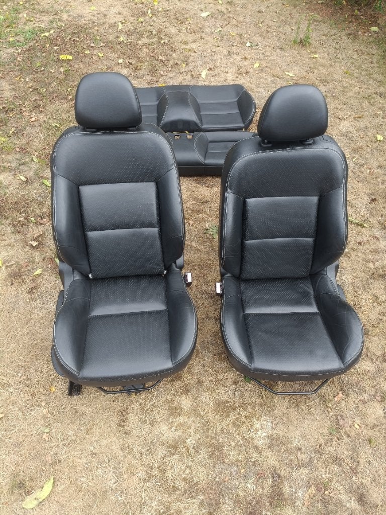 Zwart lederen interieur 207cc, Ophalen, Gebruikt, Peugeot