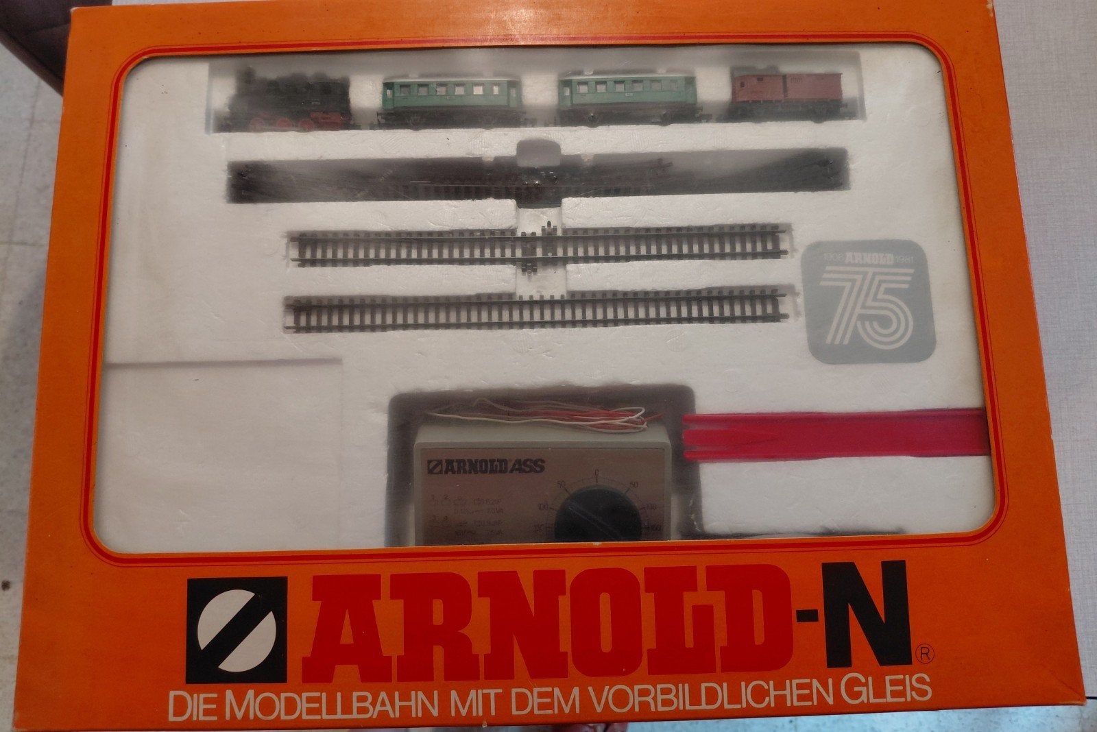 Arnold-n modeltreinen 0110A, Hobby en Vrije tijd, Modeltreinen | H0, Ophalen of Verzenden, Zo goed als nieuw, Treinset, Arnold